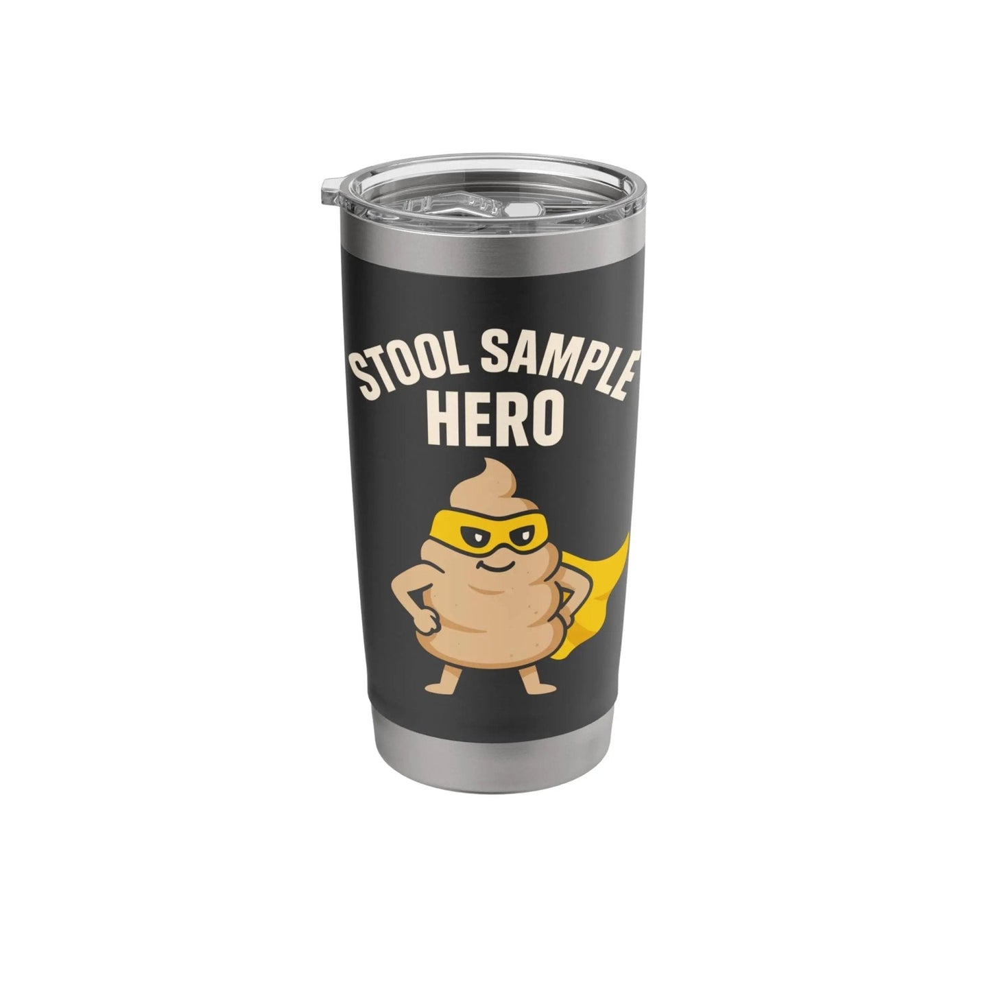 Microbiome Tester Gut Health Stool Sample Science Lab Poop Stainless Steel Insulated Tumbler - Maple Wellness Supplements