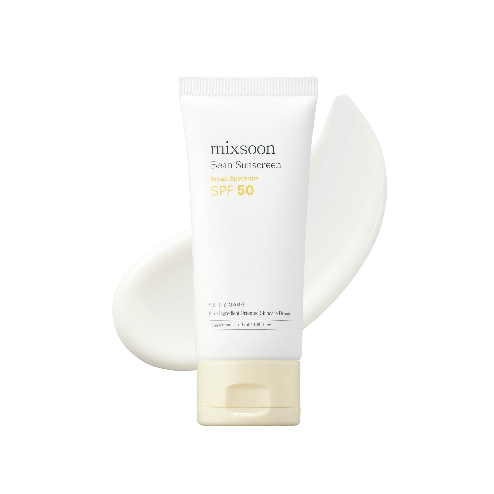 mixsoon Bean Sunscreen-Lightweight Airy Texture SPF 50 Korean Sunscreen for Face - Maple Wellness Supplements