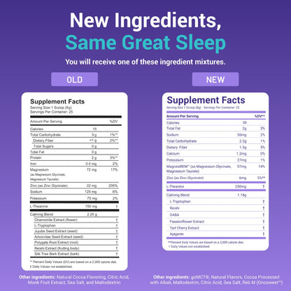 MoonBrew Nighttime Magnesium Hot Cocoa Jar, Natural Sleep Aid Drink Mix for Adults - Calming Melatonin-Free Sleep Support - Sleepy Hot Chocolate Powder with L-Theanine, - Maple Wellness Supplements