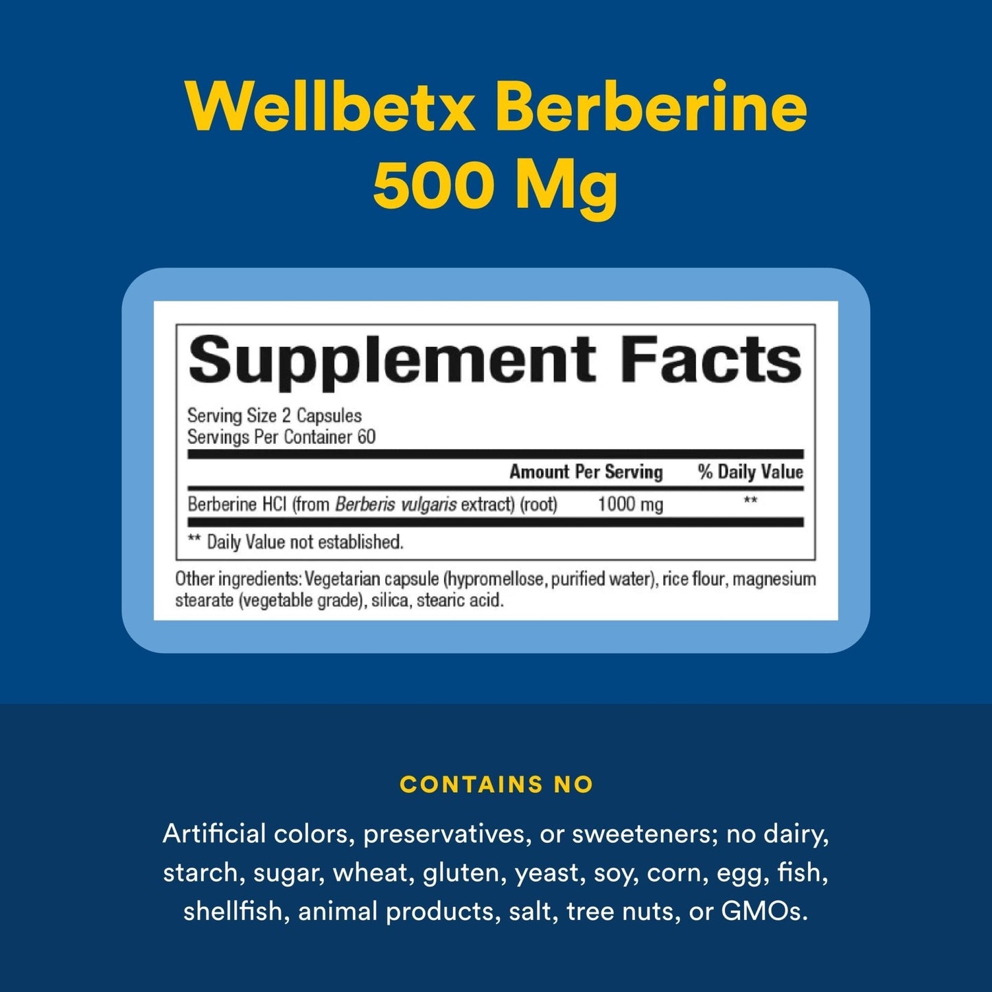 Natural Factors WellBetX Berberine - Daily Supplement Supports Metabolic Health - Formula Supports Healthy Heart - Gluten-Free & Vegan - Maple Wellness Supplements