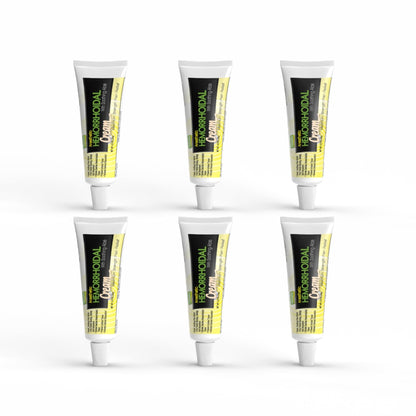 Natureplex Hemorrhoidal Cream for Itching, Burning and Discomfort Relief, 0.9 oz (Pack of 6) - Made in USA - Maple Wellness Supplements