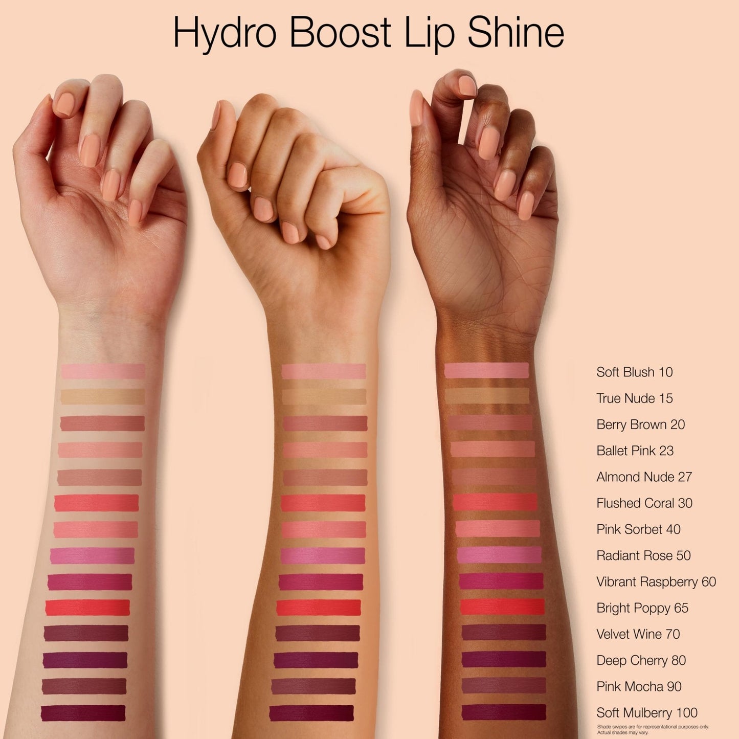 Neutrogena Hydro Boost Moisturizing Lip Gloss, Hydrating Non-Stick and Non-Drying Luminous Tinted Lip Shine with Hyaluronic Acid to Soften and Condition Lips, 90 Pink Mocha Color, 0.10 oz - Maple Wellness Supplements