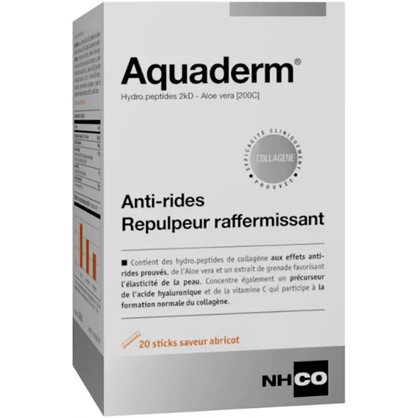NHCO Aquaderm Anti-Wrinkle Plumping Firming 20 sticks - Maple Wellness Supplements