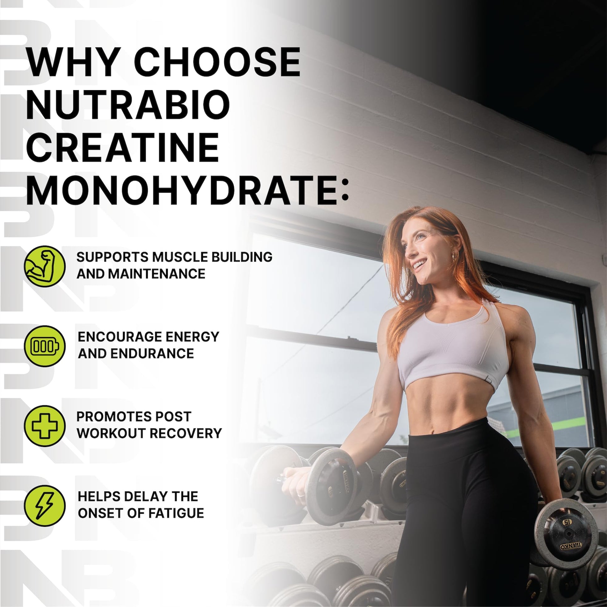 NutraBio Pure Micronized Creatine Monohydrate Powder Supplement, Unflavored, (300 g) - Supports Bulk Muscle Energy, Recovery, and Strength - HPLC Tested Creatine - Maple Wellness Supplements