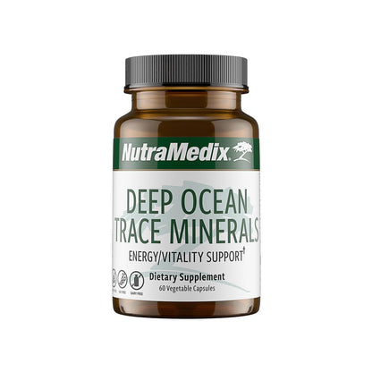 NutraMedix Deep Ocean Trace Minerals 1,000mg - Mineral & Energy Supplements - Magnesium, Zinc, Potassium, Boron, Phosphorus & Manganese - Maple Wellness Supplements