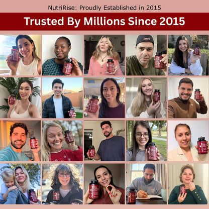 NutriRise Saffron Supplements 120 Capsules, 88.5mg Pure Extract - 4 Month Supply for Mood, Energy, Sleep, Stress & Cortisol Support - Non-GMO - Maple Wellness Supplements