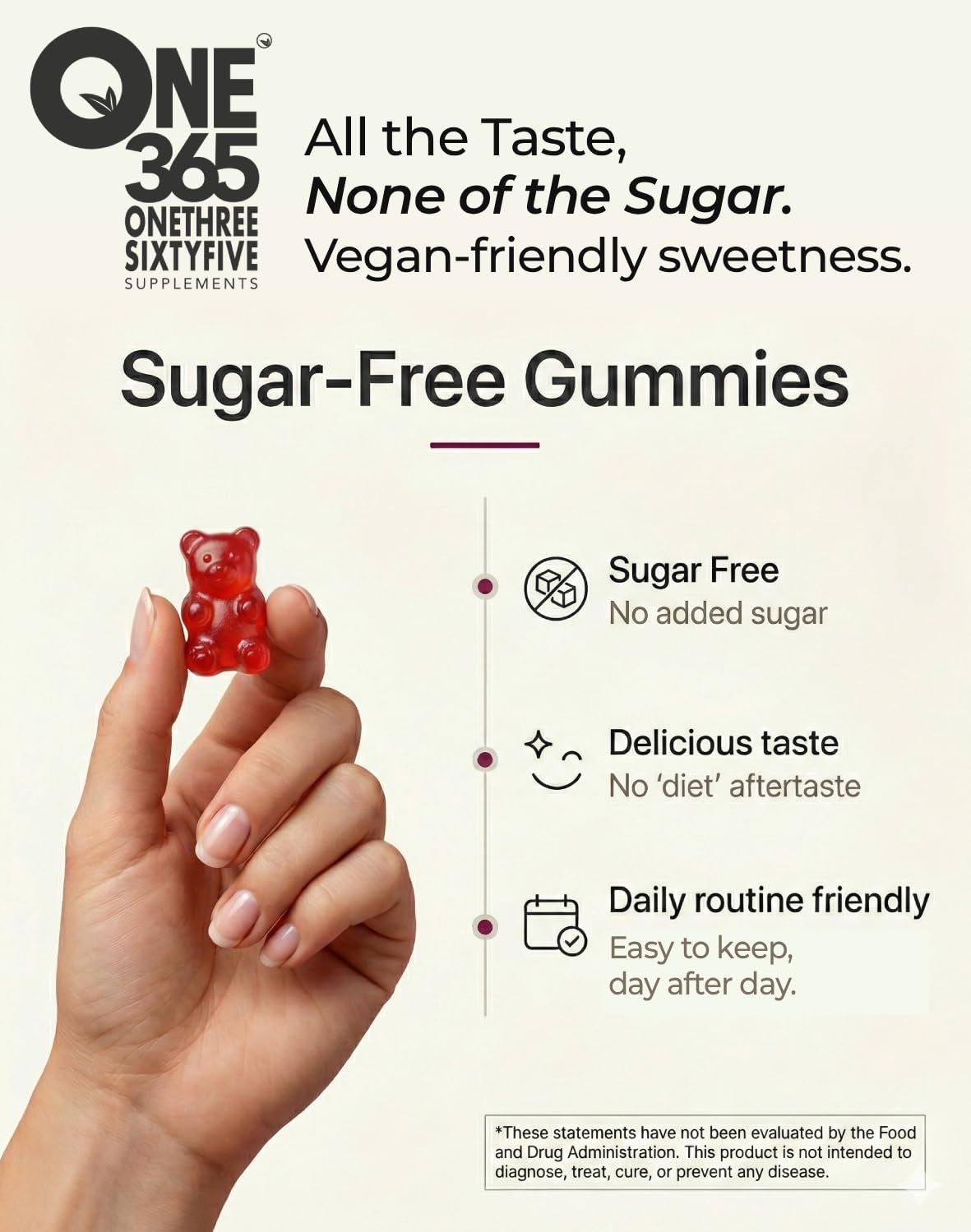 ONE 365 NAD+ Supplement Gummies Nicotinamide Riboside Resveratrol Cellular Energy Healthy Aging Support Antioxidant NAD Plus Booster for Women and Men Vegan Non GMO 1500mg Gummy Vitamins - Maple Wellness Supplements