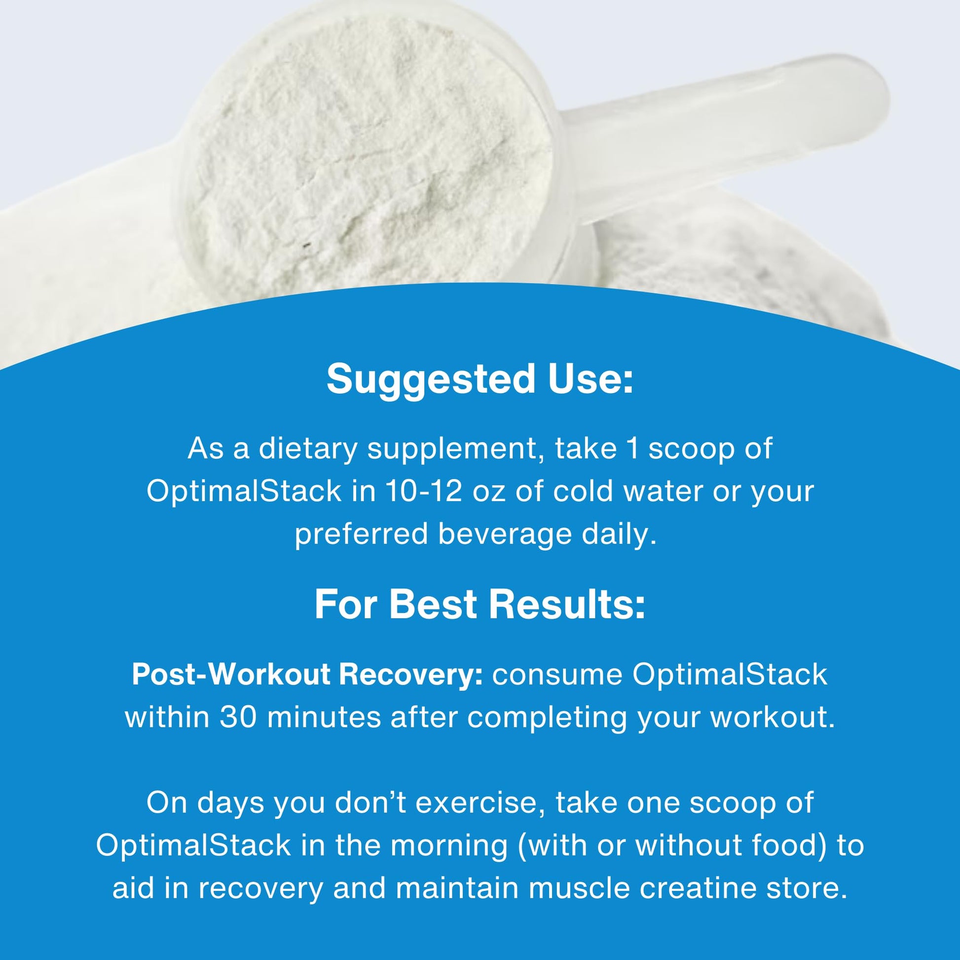 OptimalStack Creatine Monohydrate, HMB, & Vitamin D3 Stack | with Creapure Creatine, Clinical Dosage of myHMB, and Vitamin D3 | NSF for Sport Certified | Unflavored, 30 Servings - Maple Wellness Supplements