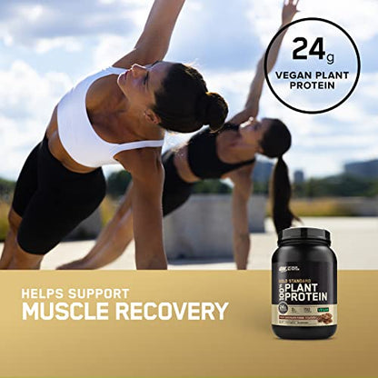 Optimum Nutrition Gold Standard 100% Plant Based Protein Powder, Gluten Free, Vegan Pro - Maple Wellness Supplements