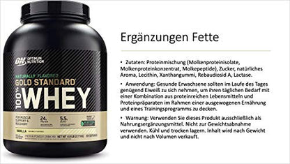 Optimum Nutrition Gold Standard 100% Whey Protein Powder 4.8 (Packaging May Vary) - Maple Wellness Supplements