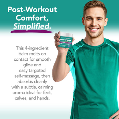 Owell Naturals Neuropathy Balm for Feet, Muscles & Joints – Long Lasting Comfort Formula with Frankincense, Myrrh, Coconut Oil, Beeswax – Fast Absorbing Botanical Skin Care, 2 oz - Maple Wellness Supplements