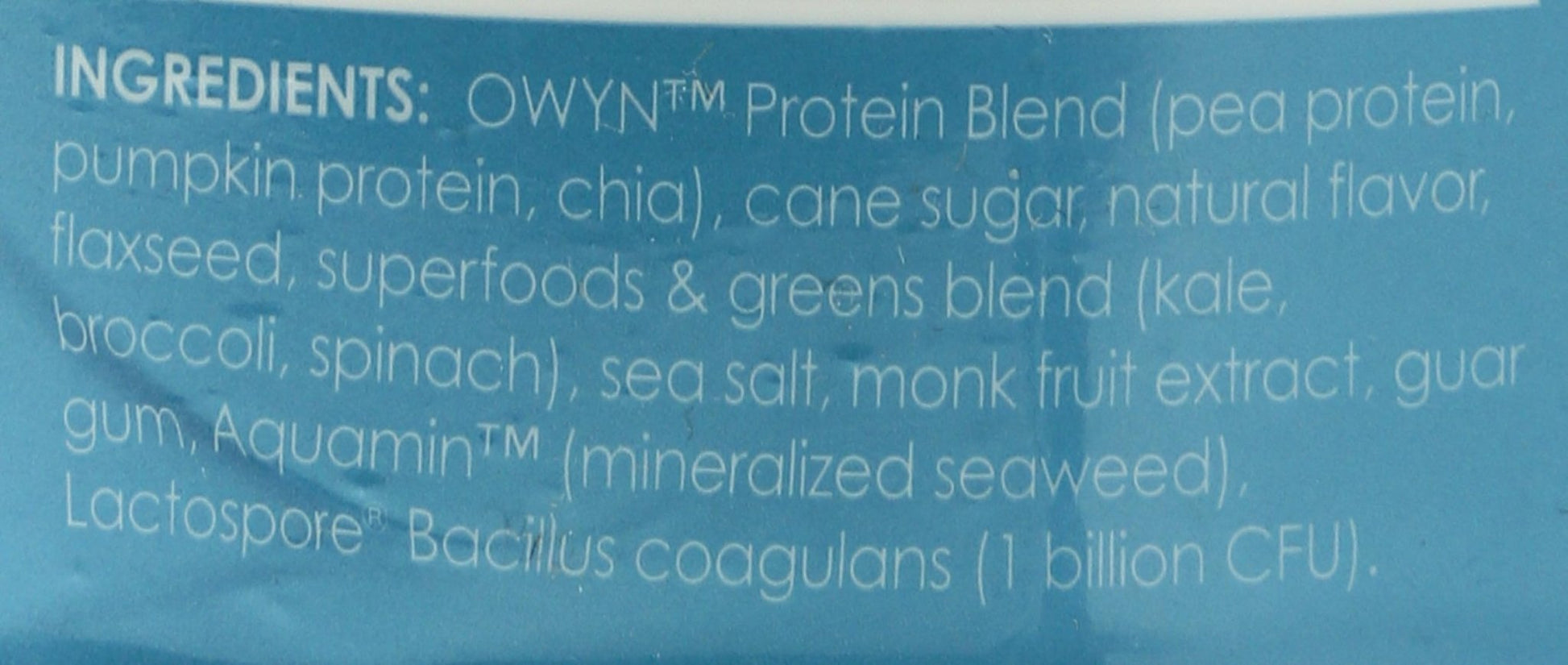 OWYN Only What You Need Plant-Based Protein Powder, Smooth Vanilla, 1.05 lbs - Maple Wellness Supplements