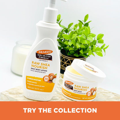 Palmer's Shea Butter Formula Raw African Shea Butter Balm, Nourishing Body Moisturizer - Maple Wellness Supplements