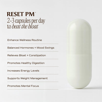 Paulina FITNESS Reset Overnight Digestive Aid, Bloating Relief, & Gut Health Supplement | Natural Detox & Digestive Cleanse to Support Weight Management - Maple Wellness Supplements