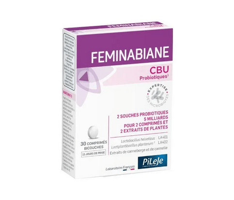 PILEJE Feminabiane CBU Probiotics : 30 tablets - Maple Wellness Supplements