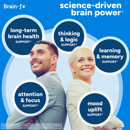 PPO Lab® Brain-fx™ Extended-Release Vitamins for Brain Health, Supplement for Memory and Focus with Nootropics, BDNF Factor, Methylated B Complex, L-Theanine - Maple Wellness Supplements