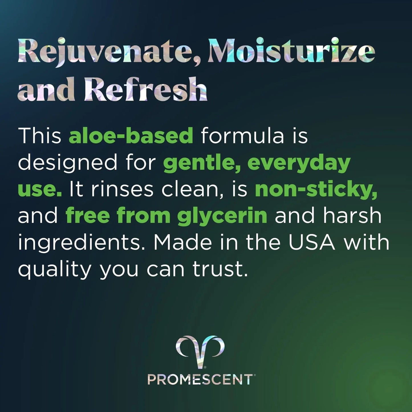 Promescent Natural Lube with Organic Ingredients, Premium Aloe Vera Lubricant Gel for Couples, Condom Compatible, Long-Lasting, Water Based Lube (4 oz) - Maple Wellness Supplements