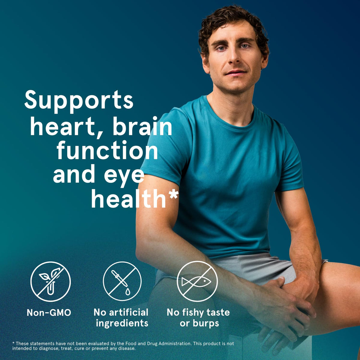 Puori Omega 3 Fish Oil Supplement - Ultra Pure & Burpless Wild Caught Fish Oil with 2000mg Omega 3 Fatty Acids,1250mg EPA & 500mg DHA Supports Heart, Brain & Eye Health - IFOS Certified - 120 Softgels - Maple Wellness Supplements