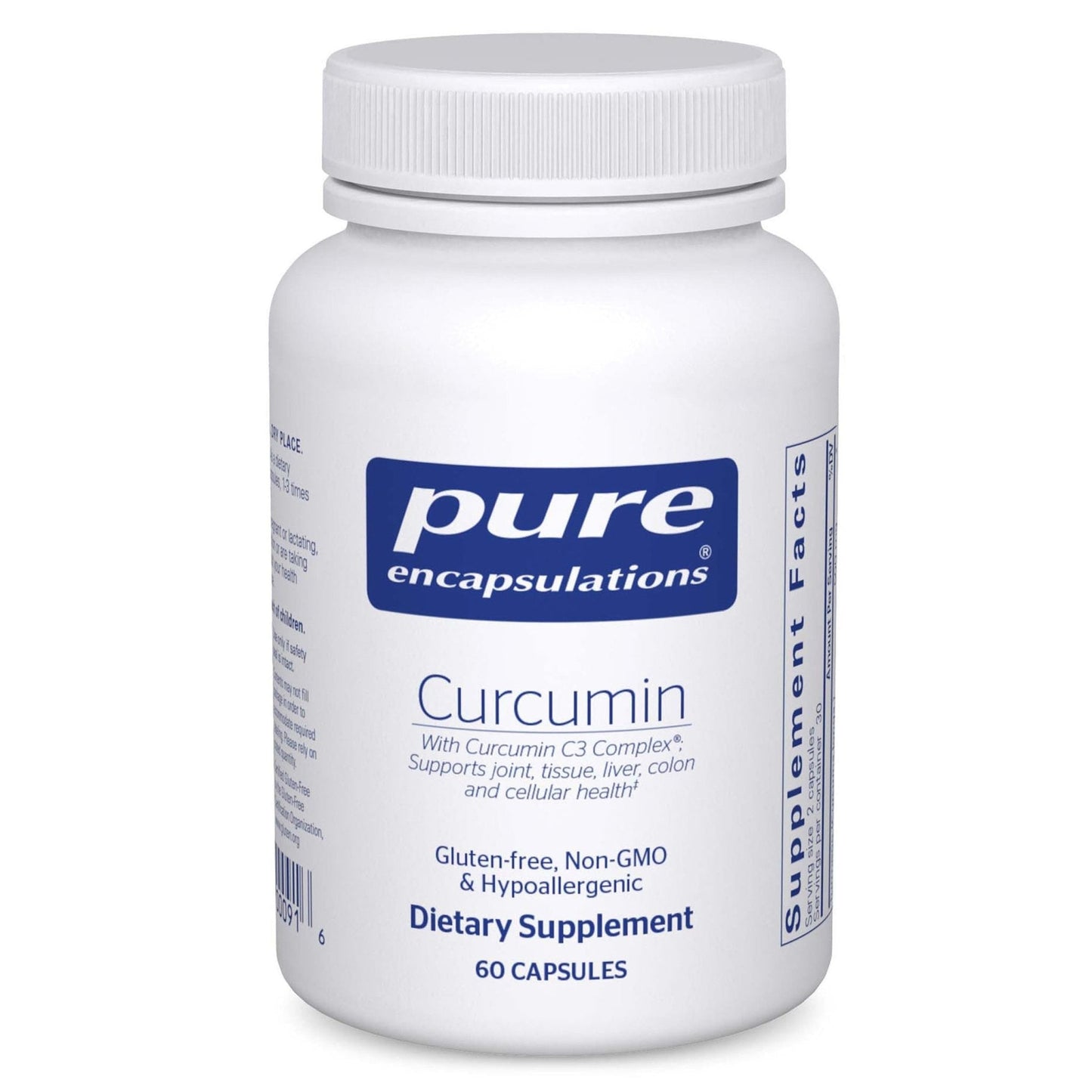 Pure Encapsulations Curcumin - 500 mg - Supports Joint Health & Liver Health - Curcuma Longa Capsule - Maple Wellness Supplements