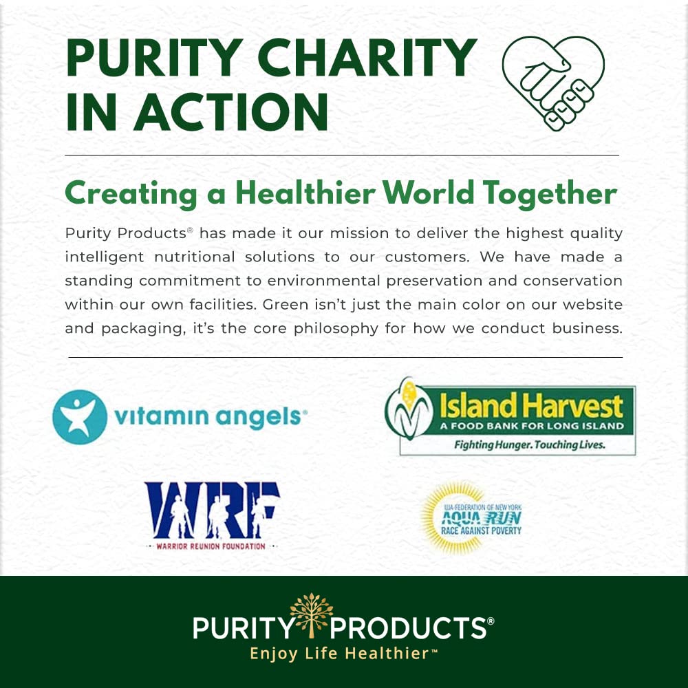 Purity Products Ultimate Mental Performance Supports Memory Recall, Mental Focus + More - Nootropic Powerhouse ft. Patented Botanical Plant-Based Ingredients - Vegan & Non-GMO - 30 Veggie Caps - Maple Wellness Supplements