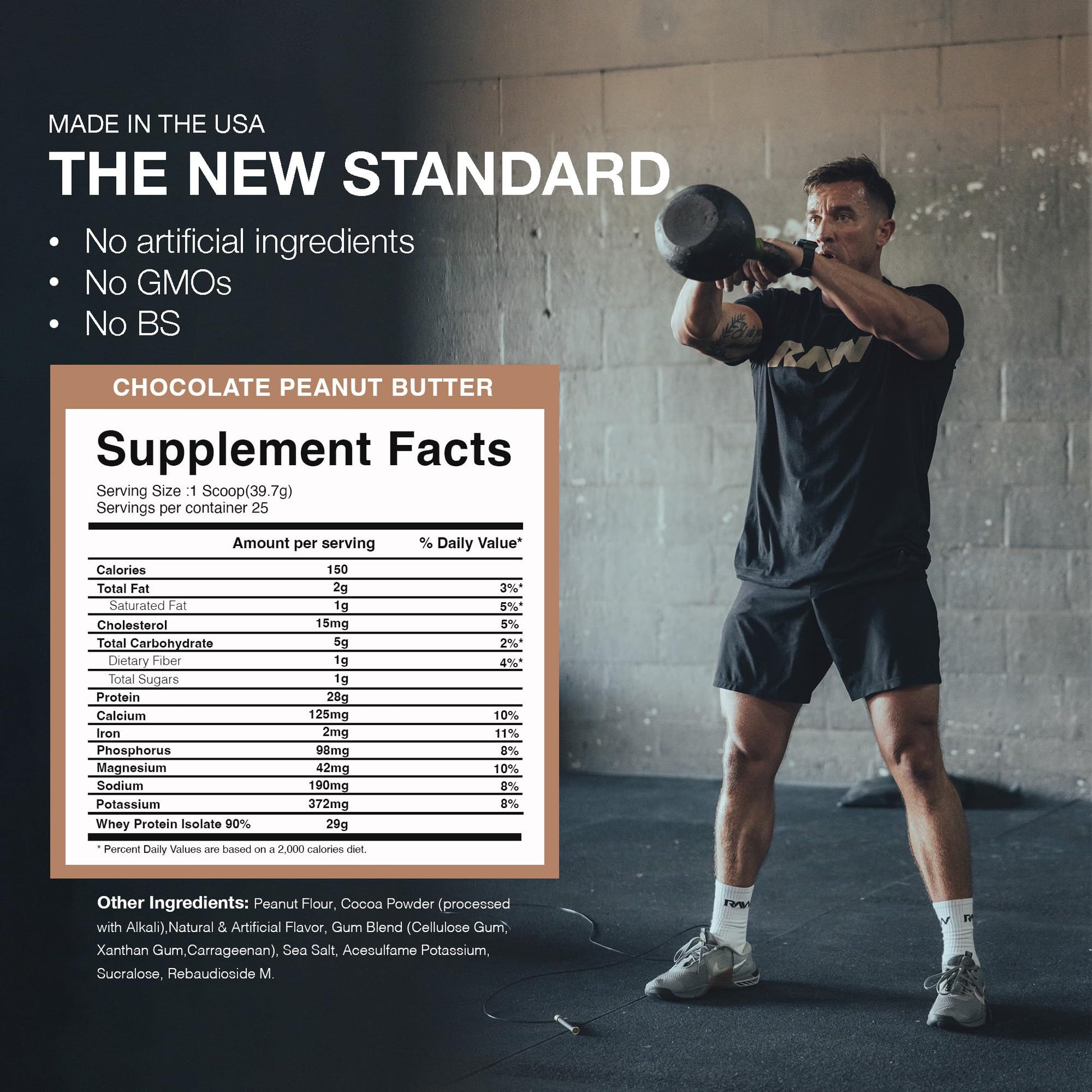 RAW Whey Isolate Protein Powder, Chocolate Peanut Butter (CBUM Itholate) - 100% Grass - Maple Wellness Supplements