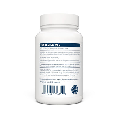 Renue By Science Quercetin | High Strength Liposomal Quercetin Supplements | 90 Quercitin Capsules - 150mg Quercetin per Serving | Non-GMO | Made in The USA & Third-Party Tested - Maple Wellness Supplements