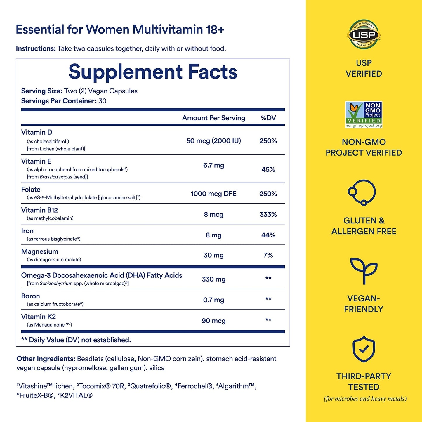Ritual Multivitamin for Women 18+ & Daily Gut Health Support, 30 Days Supply - Maple Wellness Supplements