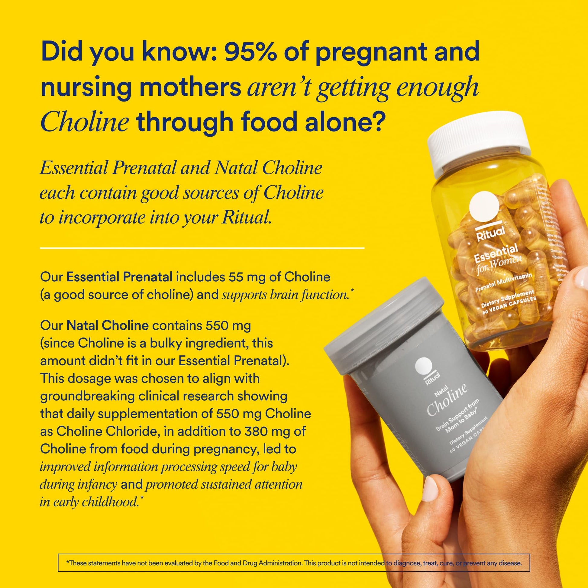 Ritual Prenatal Multivitamin for Women - Key Essential Vitamins and Minerals to Support Mom and Baby During Pregnancy* - Folate, Choline, Omega-3 DHA, Iron - Maple Wellness Supplements