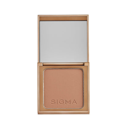 Sigma Beauty Matte Bronzer - Longwear Light Bronzer Powder with Matte Finish for Face - Achieving a Natural, Sun Kissed Glow (Dark) - Maple Wellness Supplements
