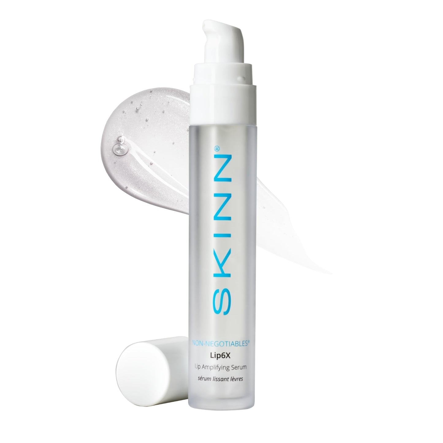 SKINN Lip Amplifying Serum, Lip6X with Peptides - Deep Moisturizing Serum Plumps, Hydrates & Smooths Lips & Boosts Collagen Production - Lip Care Products for Women - Maple Wellness Supplements