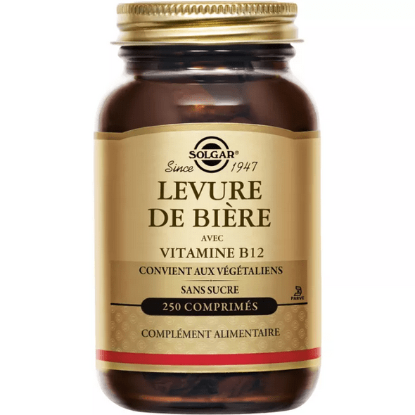 Buy ​Solgar Brewer's Yeast with Vitamin B12 250 tablets - OmniHealthRx Usa supplements