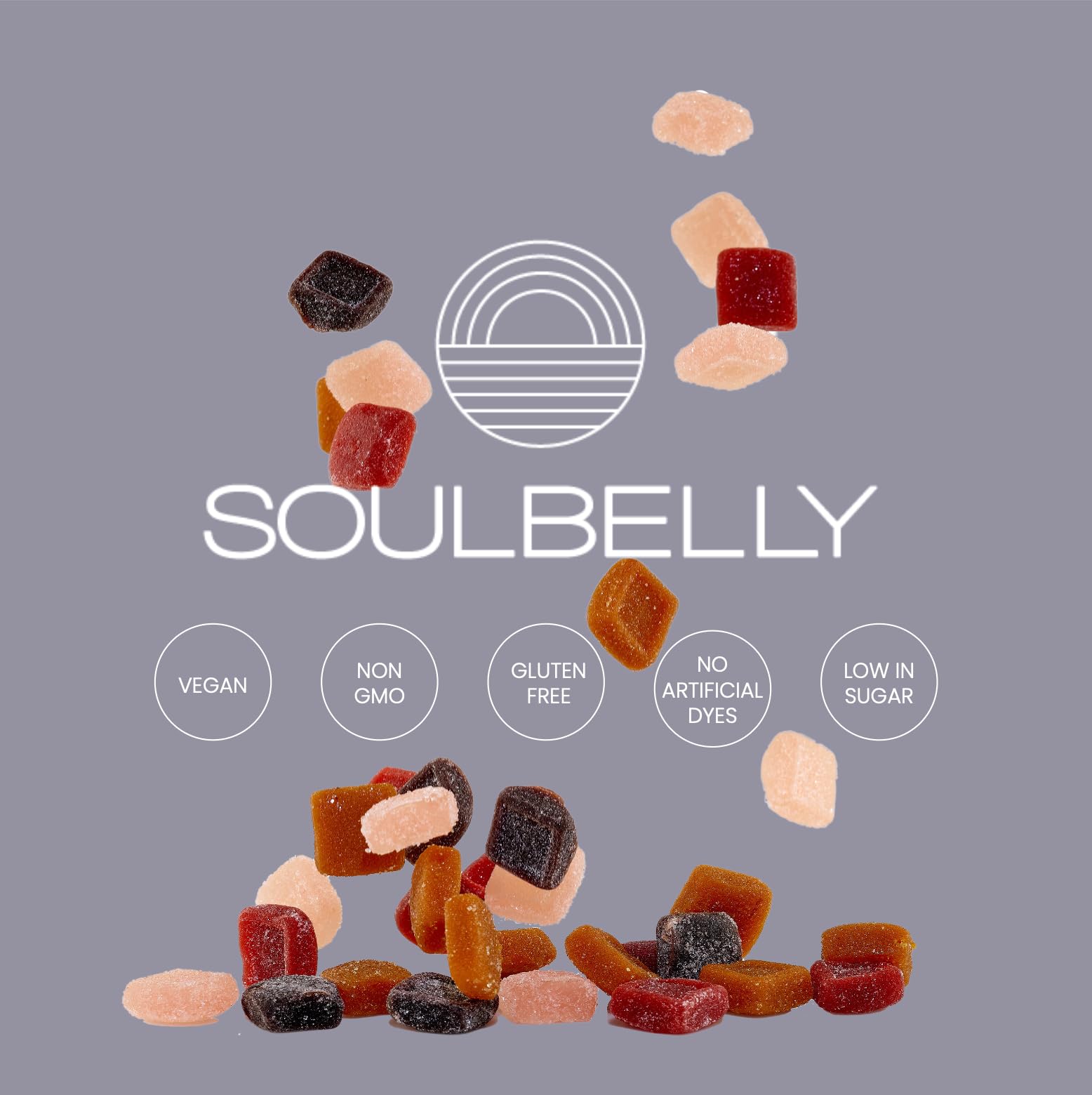 SOULBELLY Super Immunity | Remedy Vitamin Gummies for Immune Support | Vegan | Gluten-Free | Non-GMO | 60 Count - Maple Wellness Supplements