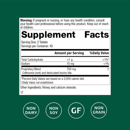 Standard Process Inc. Cholacol - Gallbladder Support Supplement - Fat Digestion Supplement for Digestive Health & Bile Support - Maple Wellness Supplements