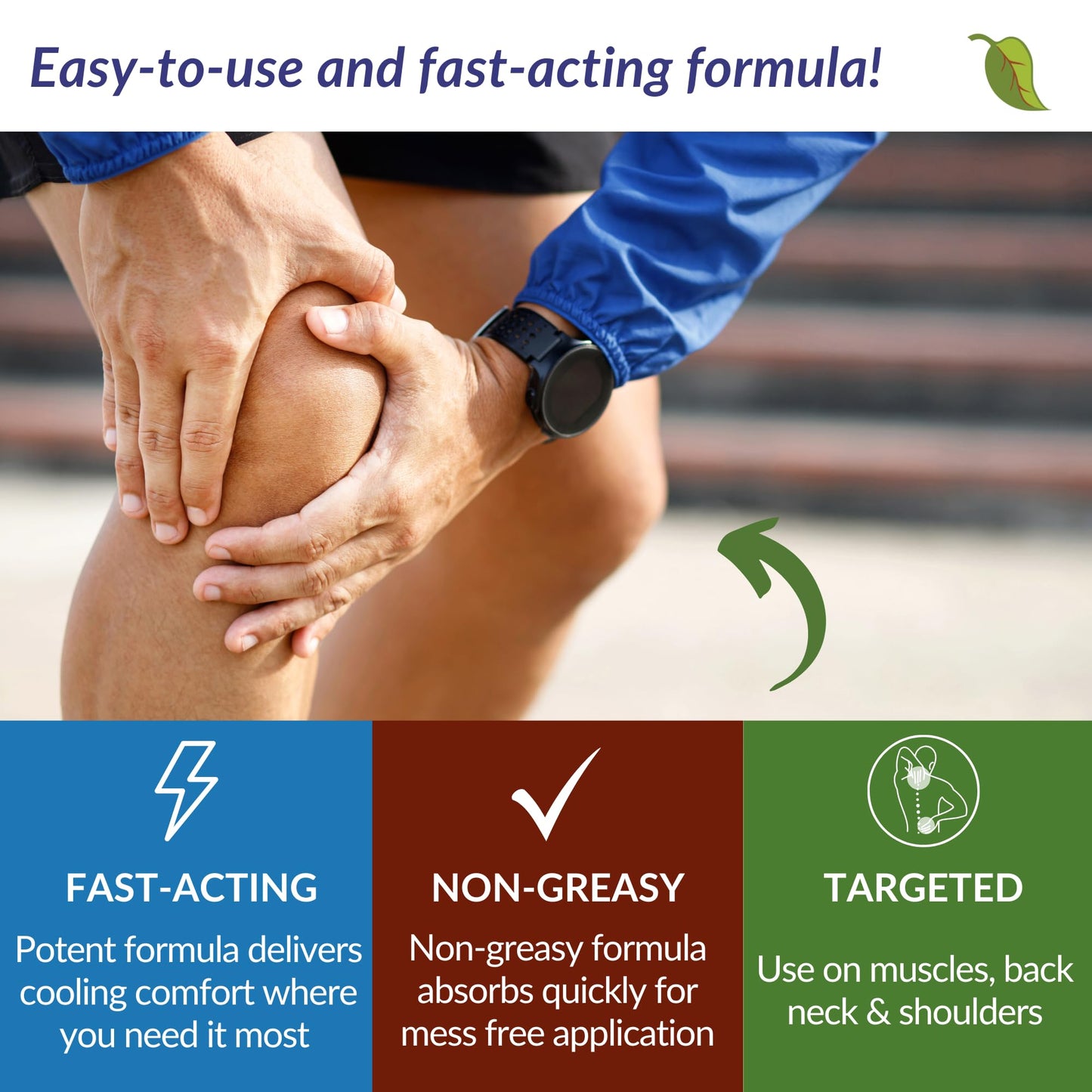Taspen’s Organics Magnesium No More Aches Cooling Cream – Topical Magnesium Cream for Muscle Relief, Sore Muscles & Post-Workout Recovery with Arnica, Herbs & Essential Oils - Maple Wellness Supplements