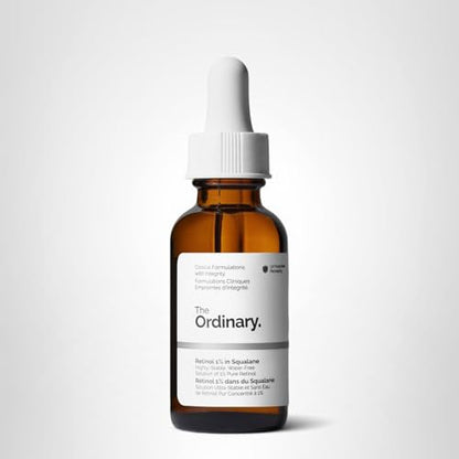 The Ordinary Retinol 1% in Squalane, High-Strength Retinol Serum for Anti-Aging and Skin Smoothing, 1 Fl Oz - Maple Wellness Supplements