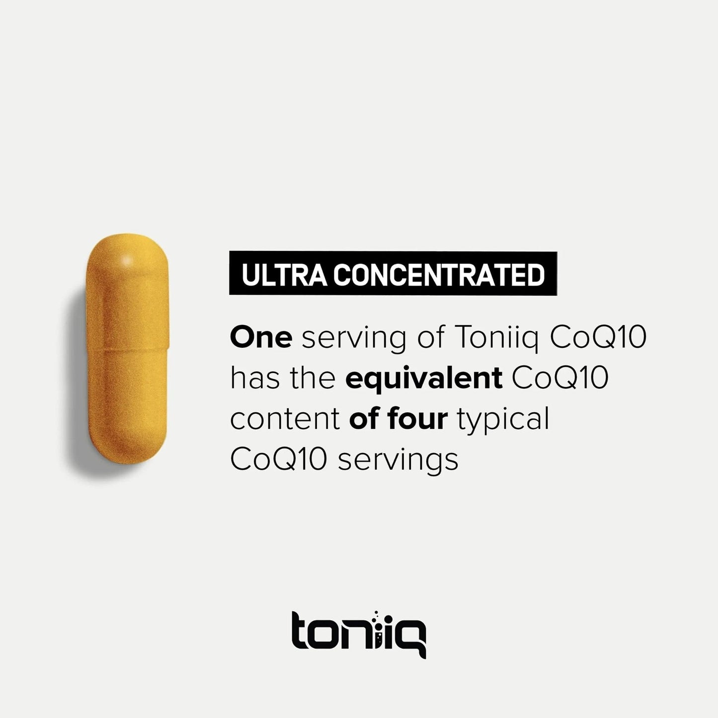 Toniiq CoQ10 400mg Extra Strength - Ultra High Purity - Liposomal for Superior Absorption - 98% Purified - Third-Party Tested, 120 Veggie Capsules - Maple Wellness Supplements
