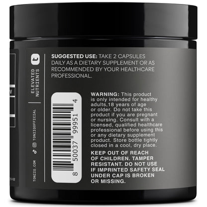 Toniiq Fadogia Agrestis - Ultra High Potency 30:1 Extract - 1200mg Per Serving - Highly Concentrated - Third-Party Lab Tested - 120 Capsules - Maple Wellness Supplements