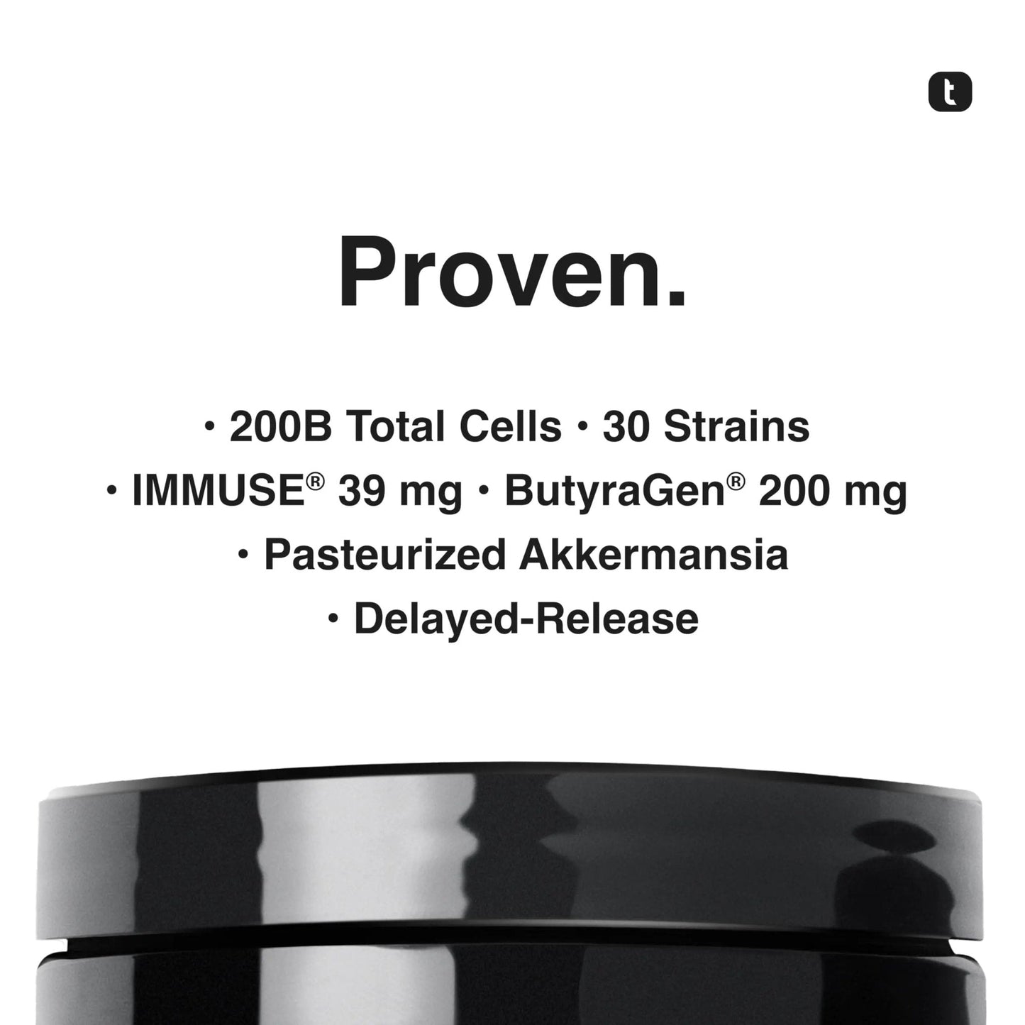 Toniiq Prebiotics and Probiotics – 200B TFU with Postbiotics IMMUSE® & ButyraGen® – 30 Strains – Shelf-Stable Synbiotic Formula – Third-Party Tested – 60 Capsules - Maple Wellness Supplements