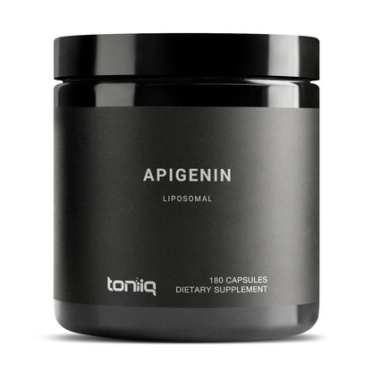 Toniiq Ultra High Strength Liposomal Apigenin - 100mg Formula - Highly Bioavailable for Superior Absorption - 180 Vegetarian Capsules - Maple Wellness Supplements