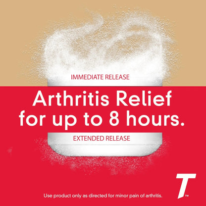 Tylenol Acetaminophen 650 mg Extended Release Caplets, Fast, Strong Pain Relief, 8 Hour Arthritis Pain Relief, Joint Pain Reliever & Fever Reducer, Long-Lasting Relief, Oral Medicine, 225 Count - Maple Wellness Supplements