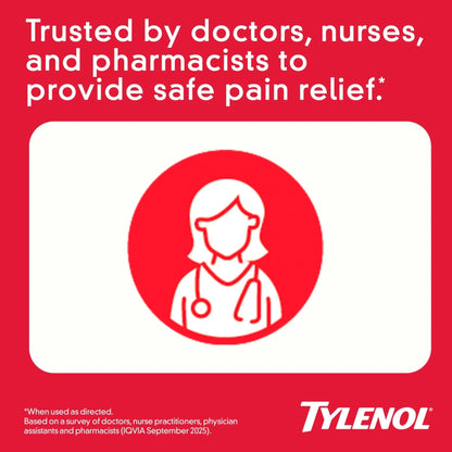 Tylenol PM Extra Strength Nighttime Pain Reliever & Sleep Aid Caplets, 500 mg Acetaminophen & 25 mg Diphenhydramine HCl, Relief for Nighttime Aches & Pains, Non-Habit Forming, 150 ct - Maple Wellness Supplements