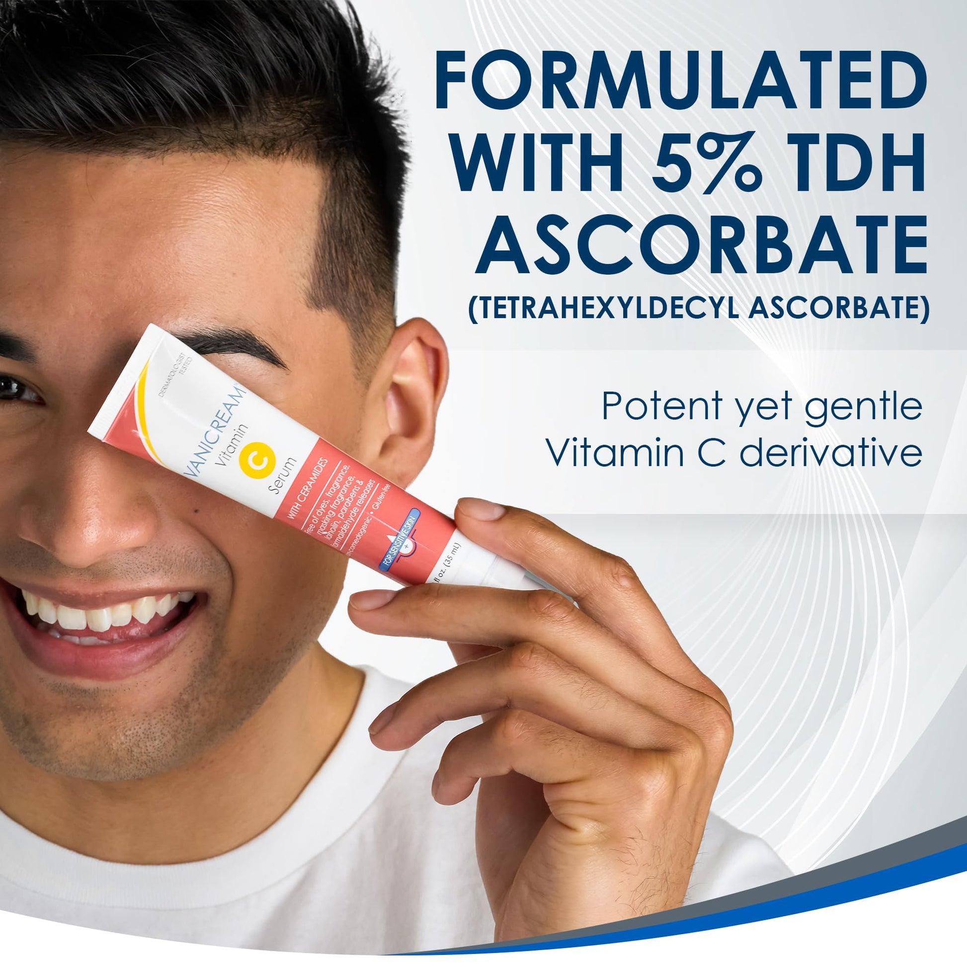 Vanicream Vitamin C Serum, 1.2 Fl Oz, Formulated without Common Irritants for Sensitive Skin, Milky and Lightweight Brightening Serum, - Maple Wellness Supplements