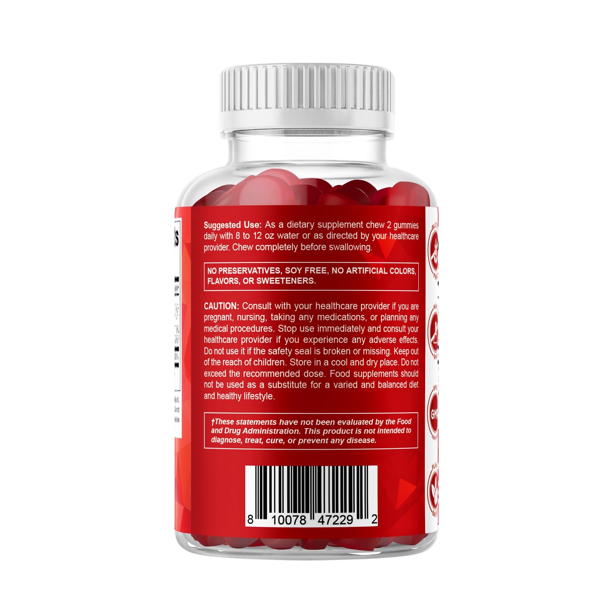 Vitamatic Extra Strength Vitamin B12 5000 mcg (Methyl B12) Gummies - 120 Count - Energy Metabolism Support and Nervous - Maple Wellness Supplements