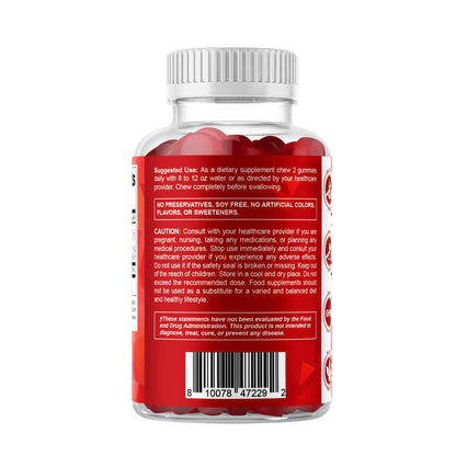 Vitamatic Extra Strength Vitamin B12 5000 mcg (Methyl B12) Gummies - 120 Count - Energy Metabolism Support and Nervous - Maple Wellness Supplements