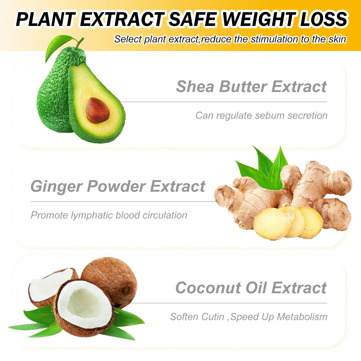 VOGSIG Anti Cellulite Slimming Cream Gel, Hot Cream, Ginger Fat Burning Weight Loss Full - Maple Wellness Supplements
