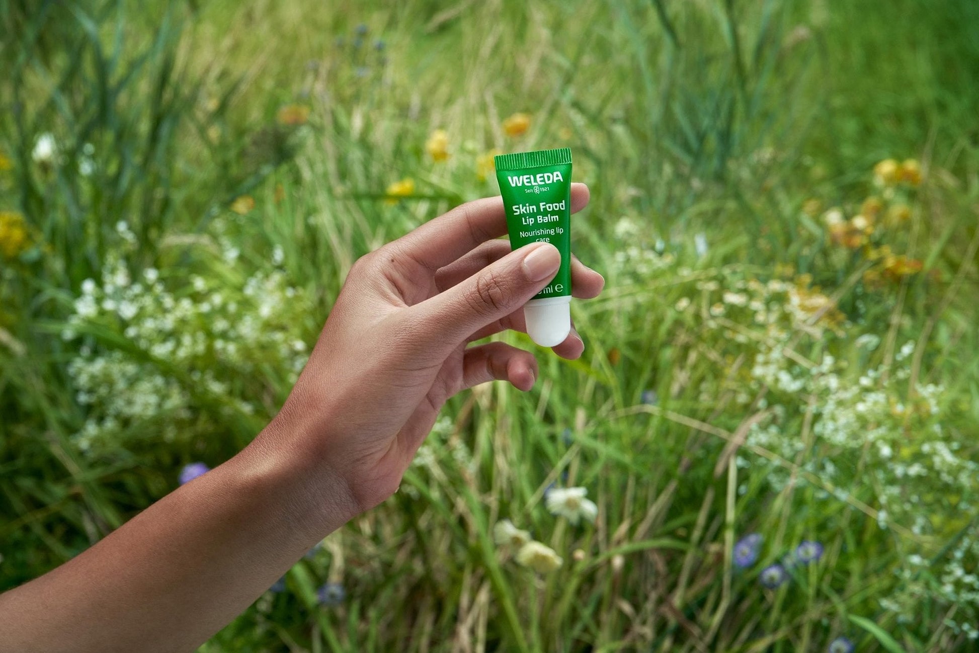 Weleda Skin Food Lip Butter, 0.27 Ounce, Plant Rich Moisturizing Lip Care with Sunflower Seed Oil - Maple Wellness Supplements