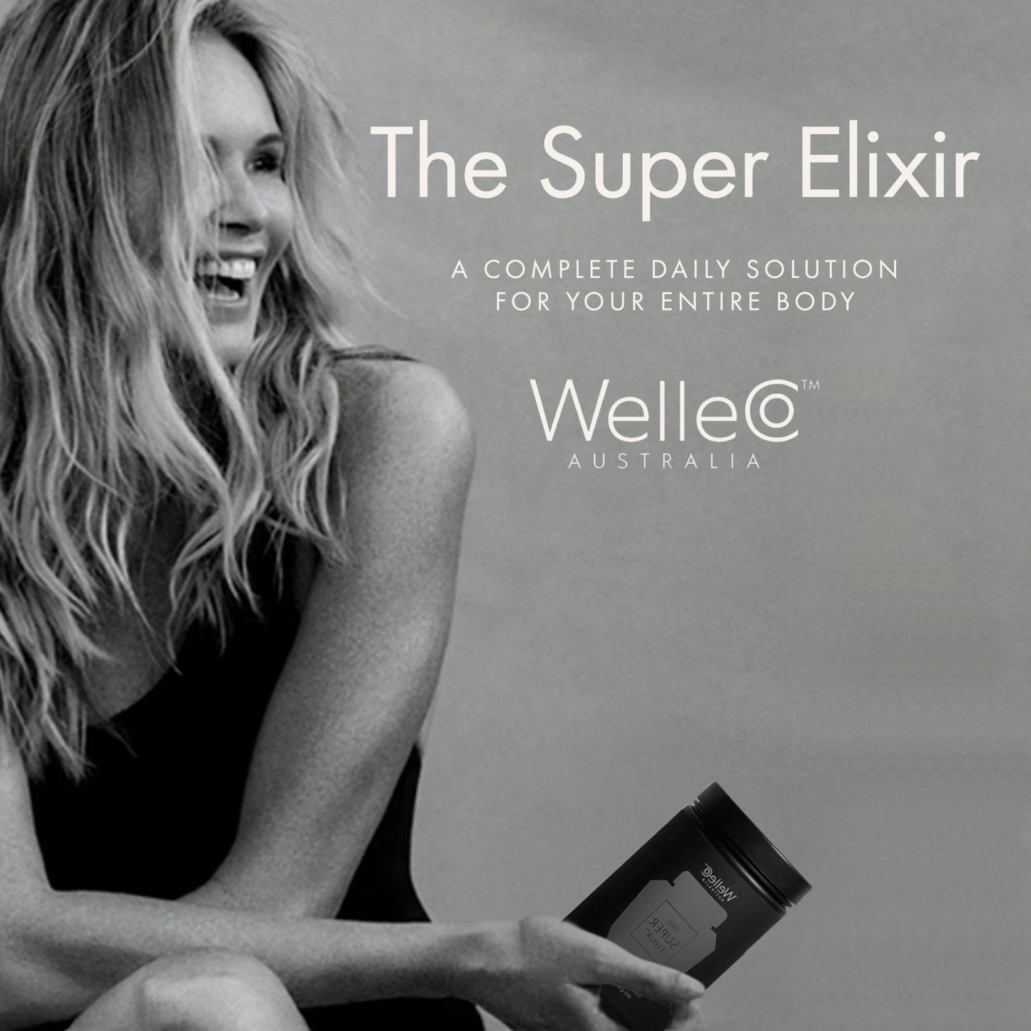 WelleCo The Super Elixir, Daily Greens Powder with Probiotics, Superfoods & Whole Foods, Unflavored Drink Mix for Gut Health, Immunity, Energy, Skin & Hair, 10.5oz Jar - Maple Wellness Supplements